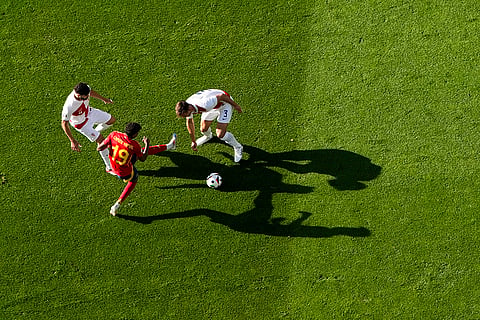 Spain's Lamine Yamal